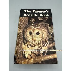 Vintage 1964 Farmer’s Bedside Book Owl Cover Countrywise HC Farming